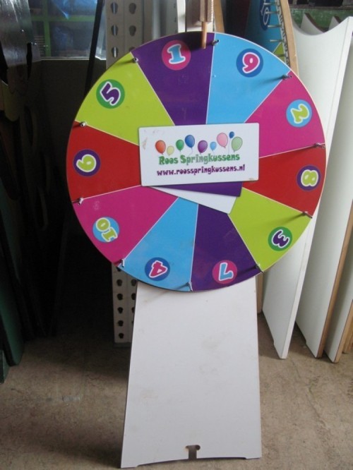 Mini Rad van Avontuur 4 (kleuren cijfers)